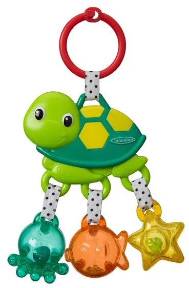 B-Kids Infantino Skilpaddeskrangle
