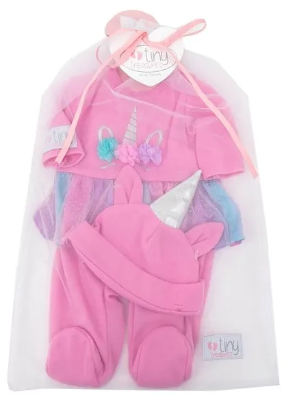 Tiny Treasures Dukketøy Enhjørning