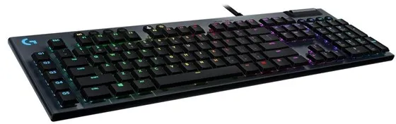 Logitech G915 LIGHTSPEED Wireless GL Clicky - US - Gaming Tastatur - Amerikansk engelsk - Sort