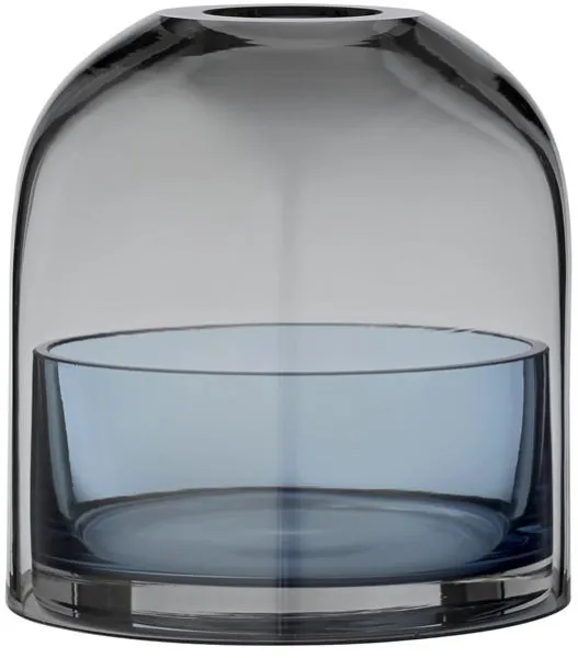 AYTM TOTA Lykt for Telys Svart/Mørkeblå