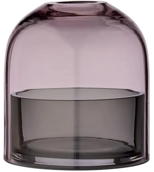 AYTM TOTA Lykt for Telys Rosa/Sort