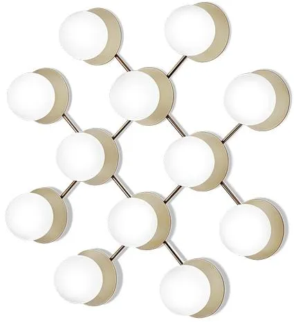 Nuura Liila 12 Vegg-/Taklampe Opal