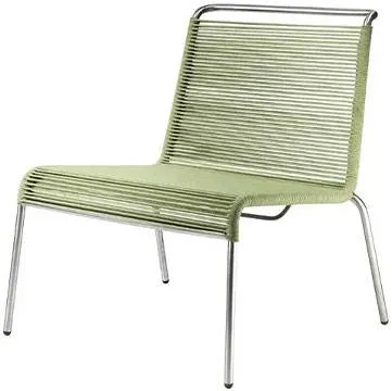 FDB Møbler M20L Teglgård lounge snorstol - Grønn