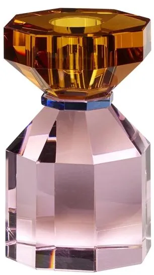 Hübsch Gem Lysestake Oransje/Rosa