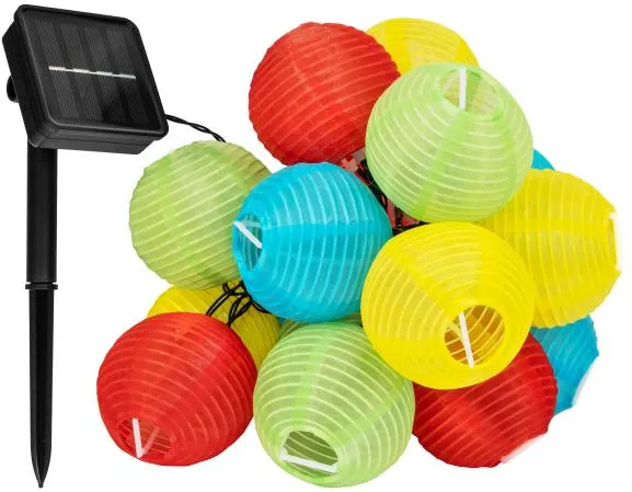 Solcelle lyskjede 20led