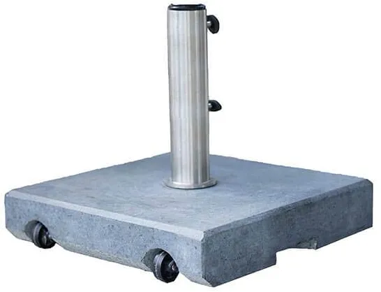 Cane-Line parasollfot med hjul - 50 kg.