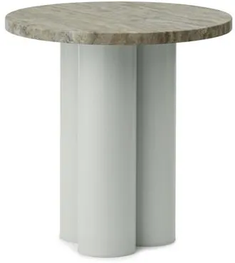 Normann Copenhagen Dit Sidebord Lysegrønn/Travertine Silver