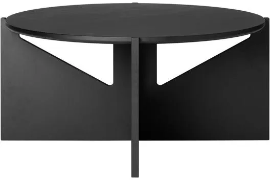 Kristina Dam Studio Simple Salongbord XL Svartlakkert Eik