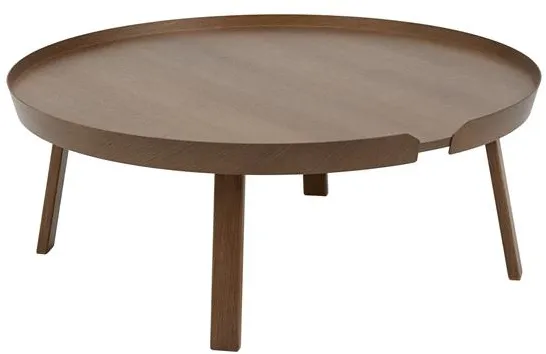 Muuto Around Sofabord Mørk Brun Ekstra Stor