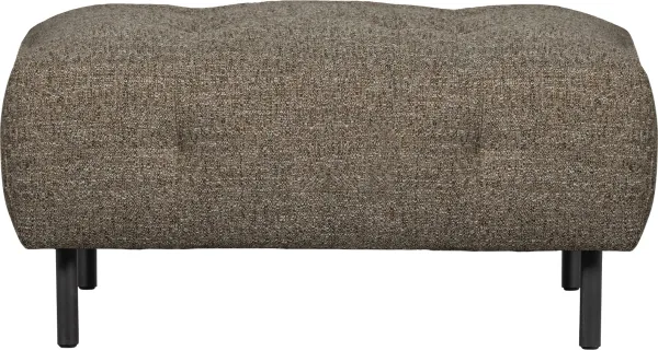 Lloyd, Sofapuff, mørkebrun, H45x90x90 cm