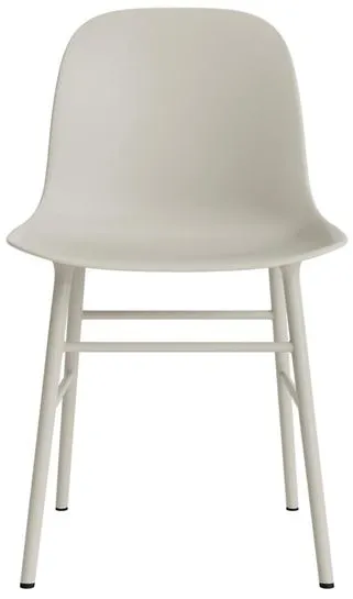 Normann Copenhagen Form Spisestuestol Lysegrå/Stål