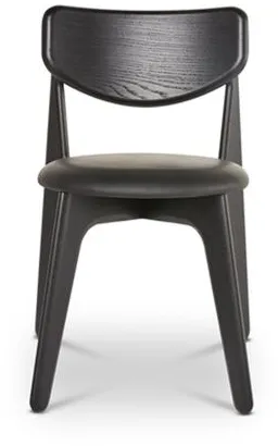 Tom Dixon Slab Spisestuestol Polstret Sett med 2 Svart