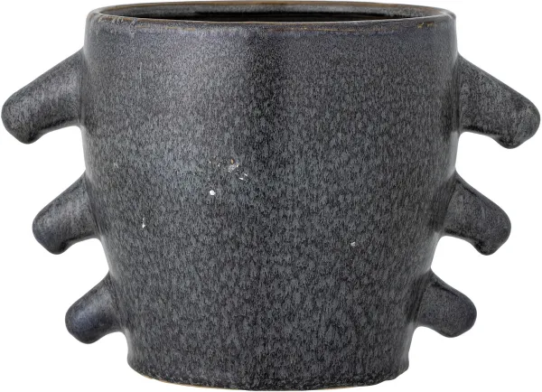 Khan, Urtepotte, grå, steintøy